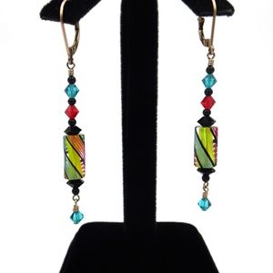 Dainty Furnace Glass Earrings